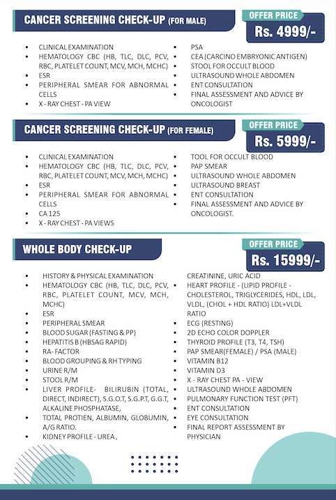 Health Check Package 1
