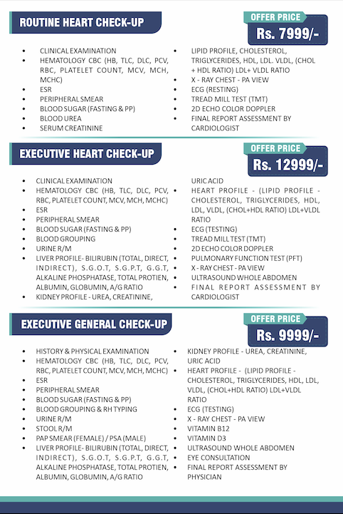 Health Check Package 2